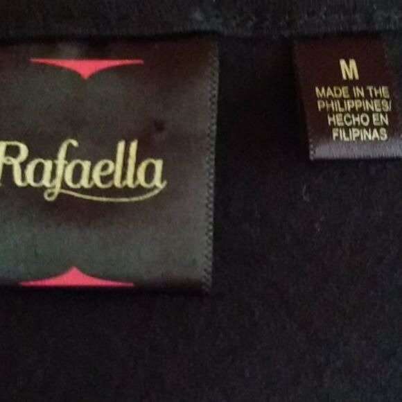 Rafaella, Jet Black, with knitted front - Picture 7 of 8